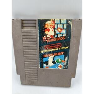 OEM Nintendo NES "Super Mario Bros/Duck Hunt" Cartridge Game Tested Working